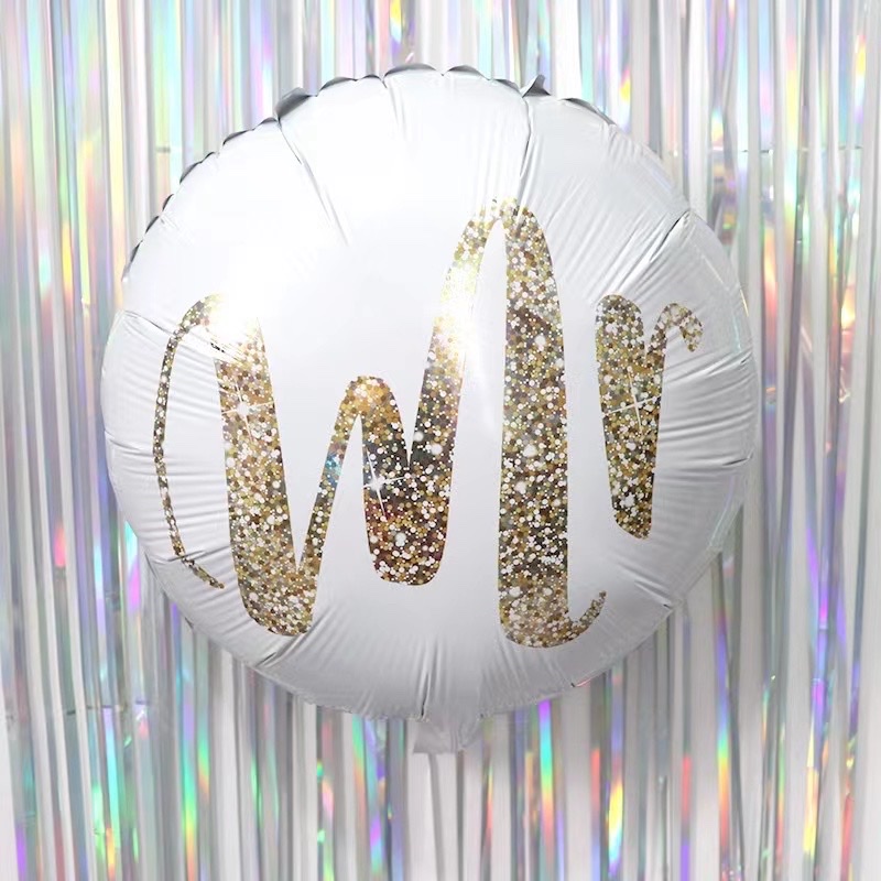 Mr Balloon Wedding Party Decoration balloons details Picture