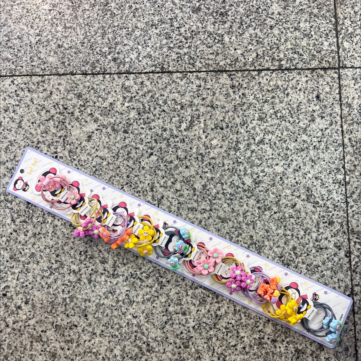 可爱树脂发绳