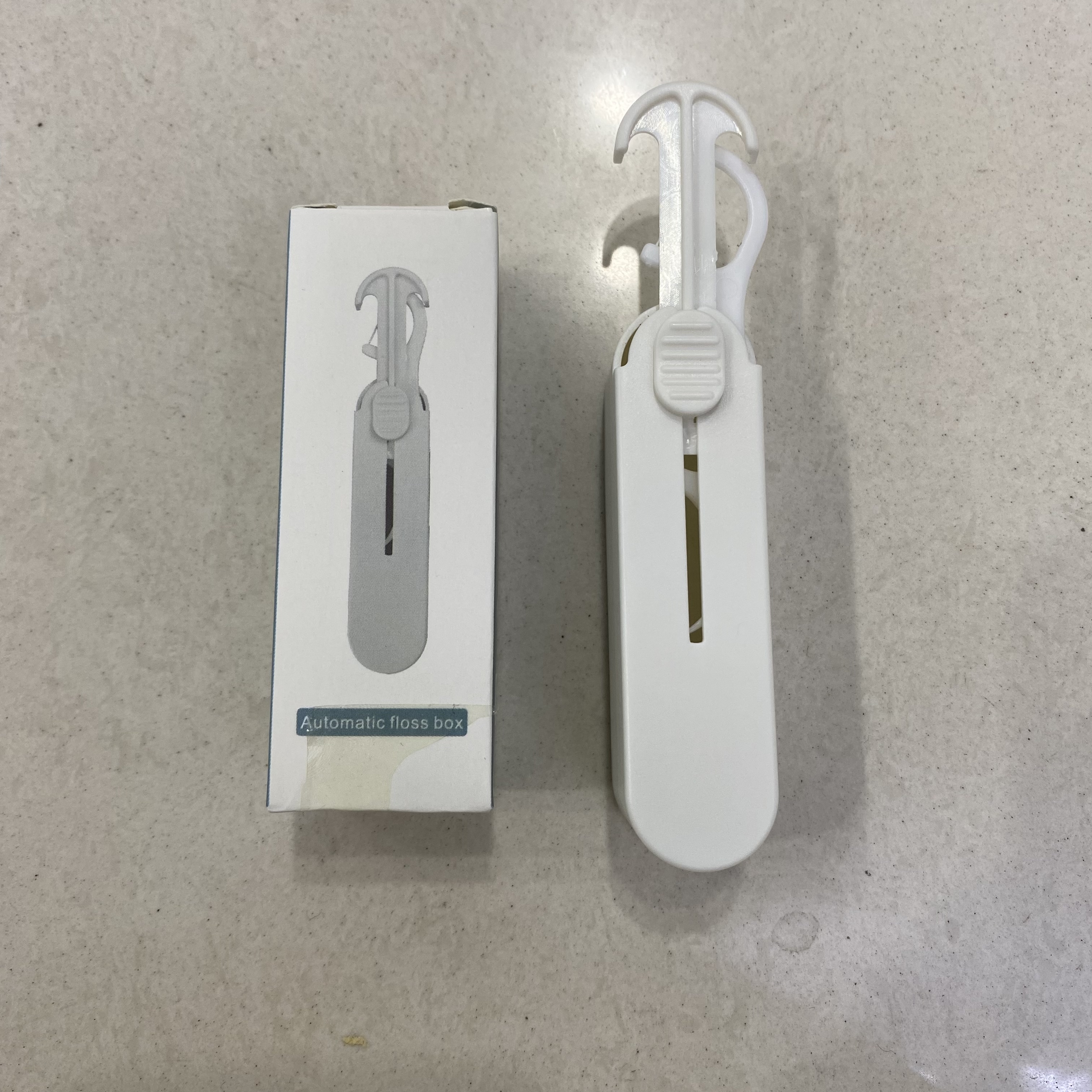 便携自动牙线盒替换高弹清洁牙线棒
