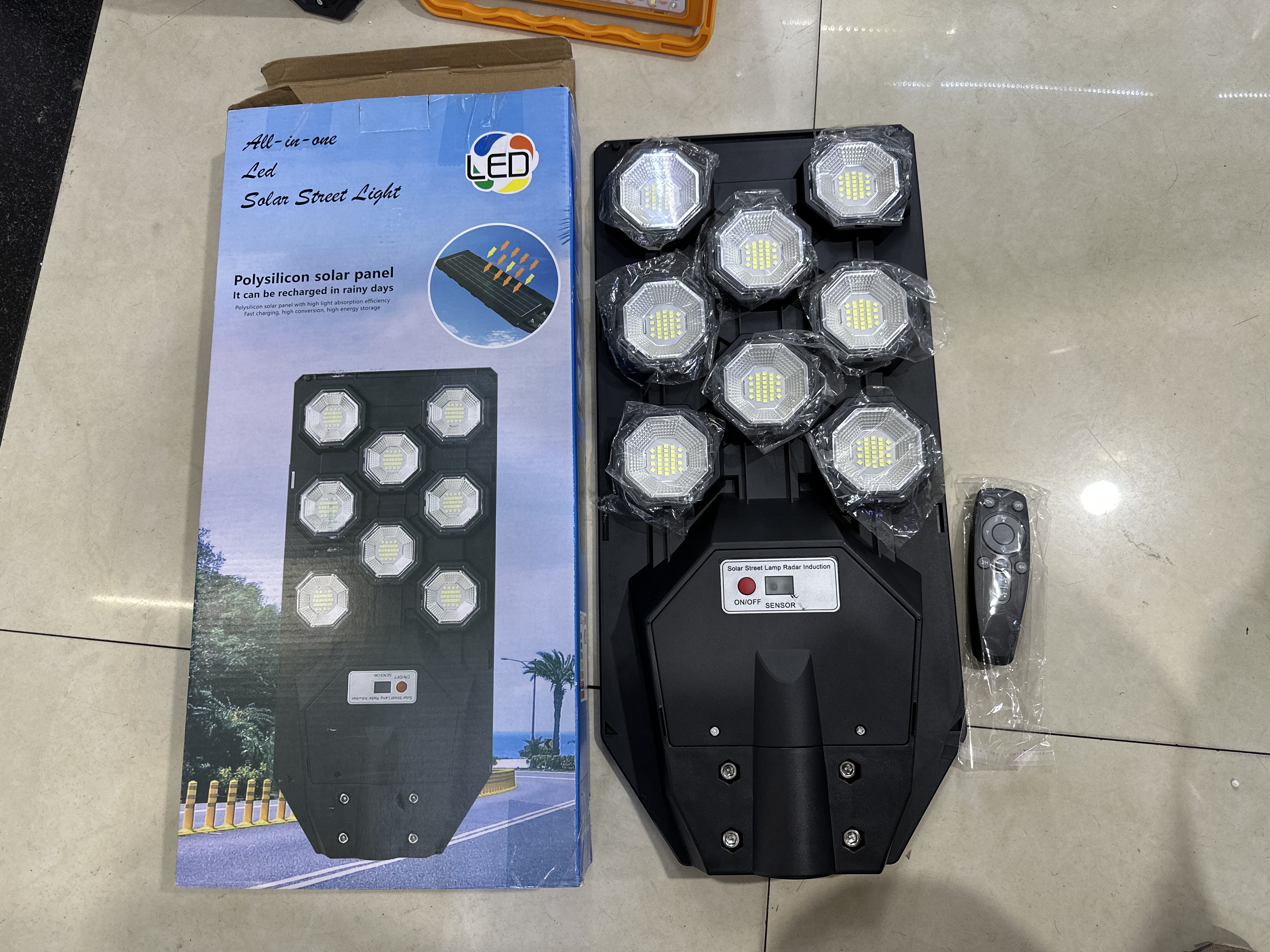 Solar street lamp Specification image