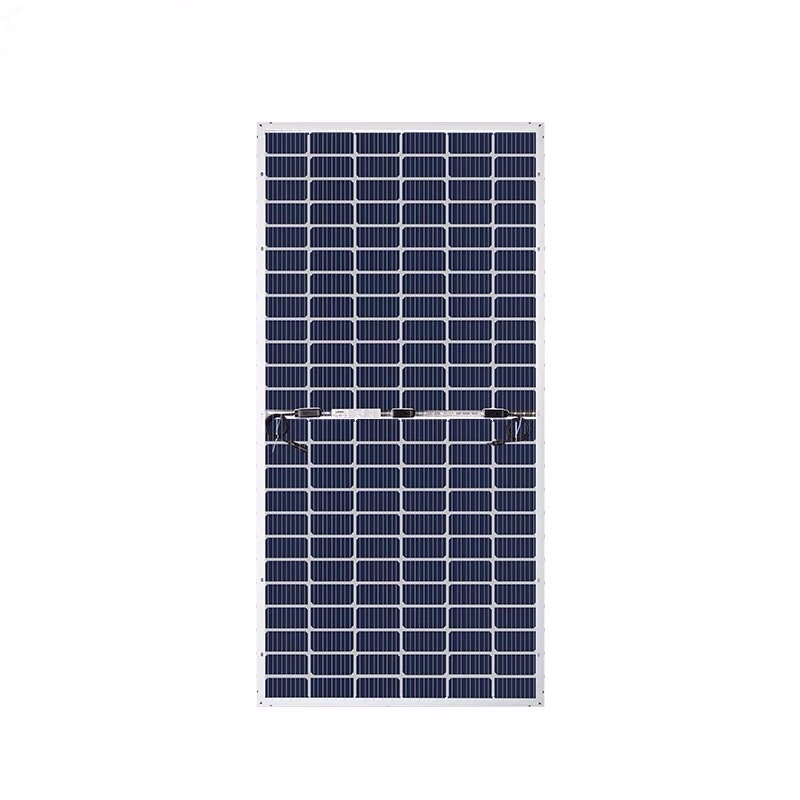 太阳能板/隆基太阳能板/光伏发电系统白底实物图