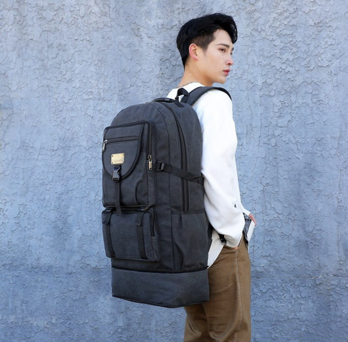 登山包/帆布背包/双肩背包细节图