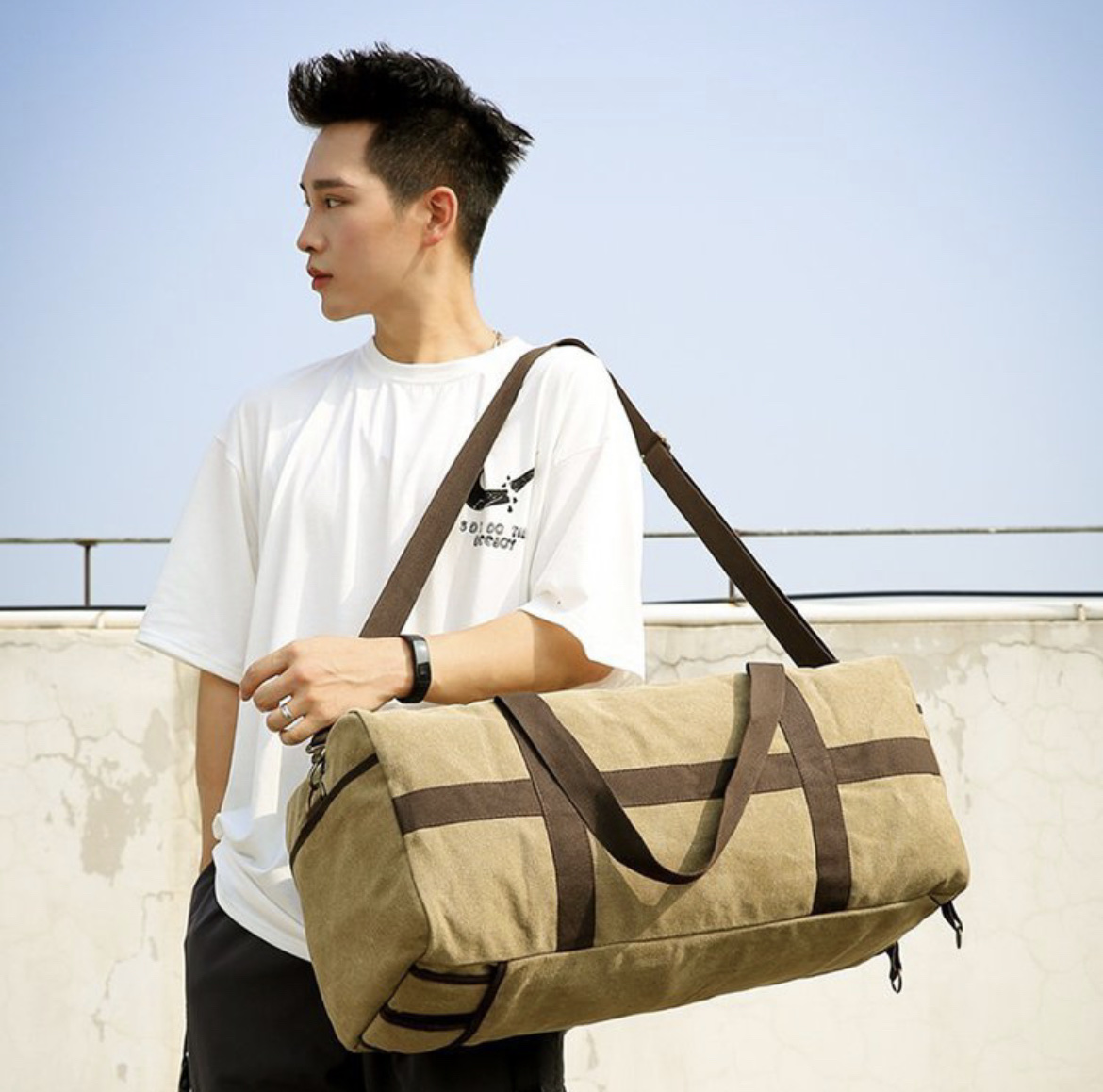 旅行包/帆布背包/背包细节图