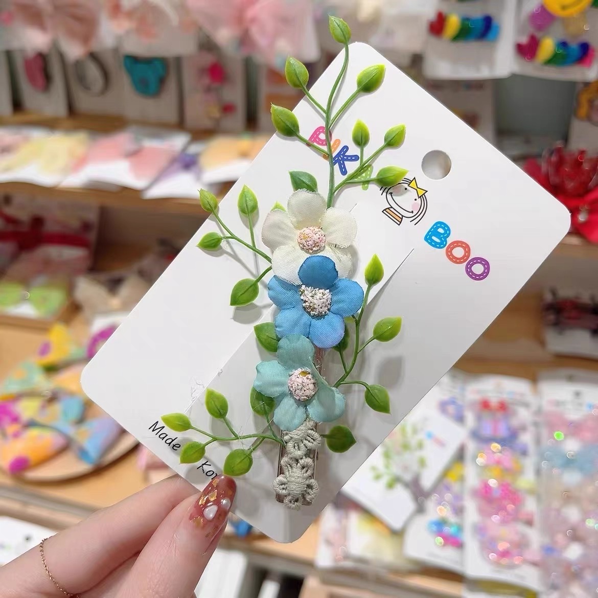 Fashionable children's Korean-style hairpins details Picture