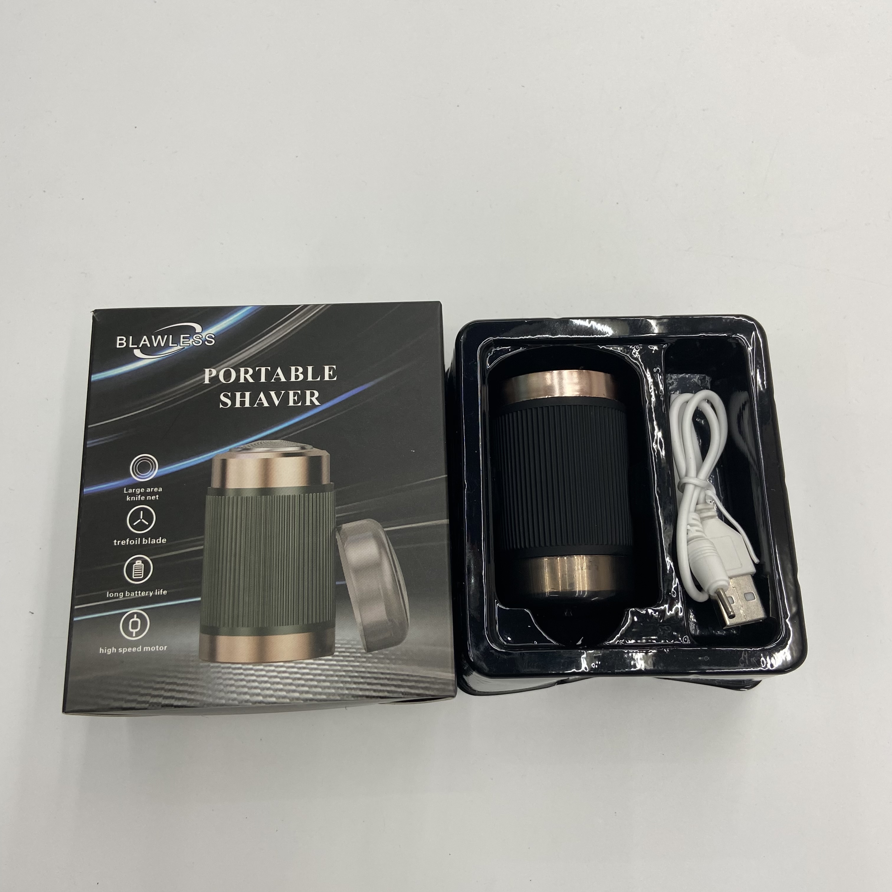 电动剃须刀电动充电式刮胡刀迷你单头便携式小巧型剃须刀