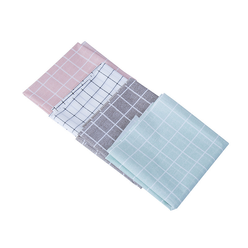 白色格子桌布尺寸137*183CM， 8丝厚加厚Peva格子桌布 可选颜色可混装详情图3