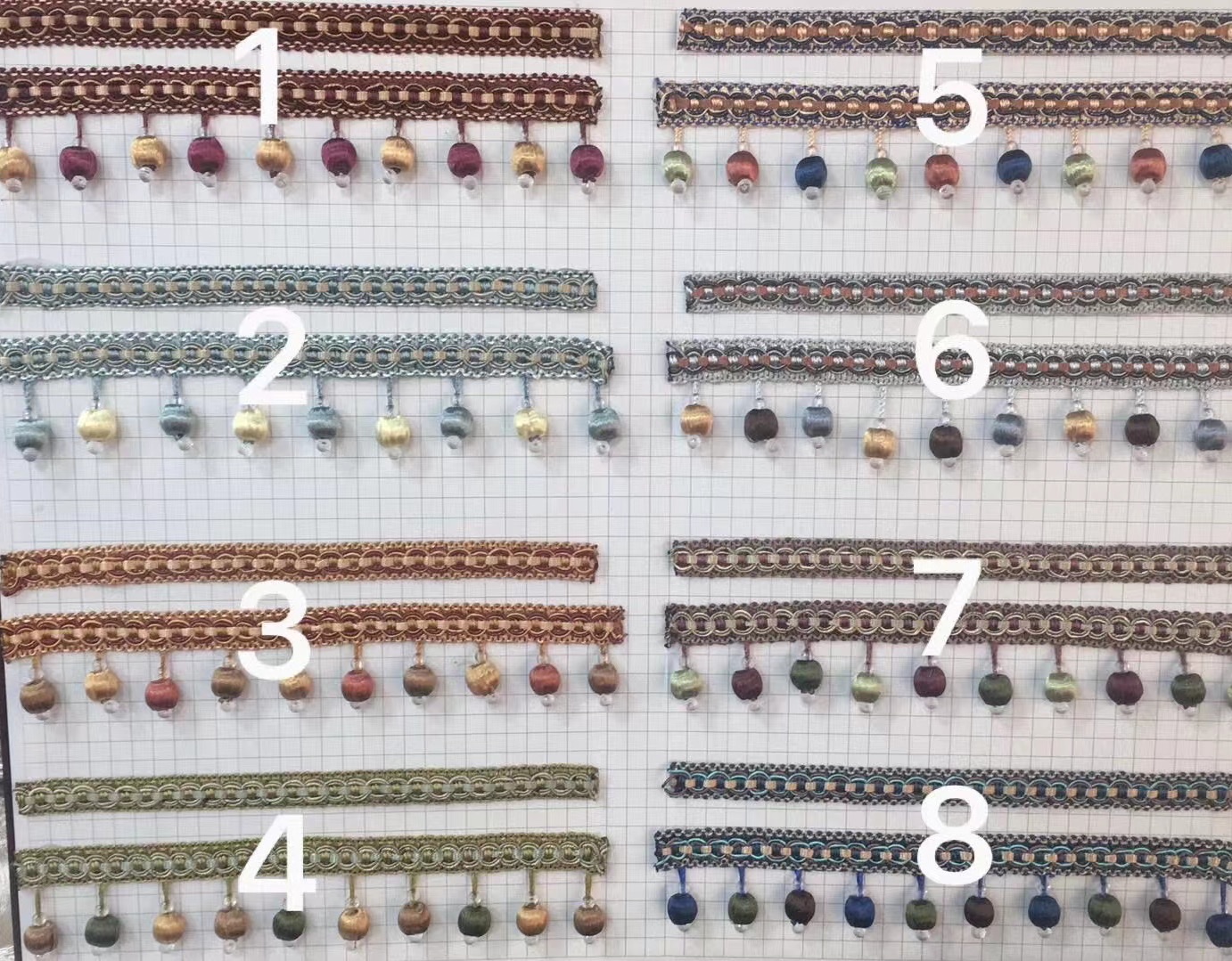 Curtain accessory lace LJY13058, 12-meter new style, factory direct sales, retail and wholesale, can be mailed in any color