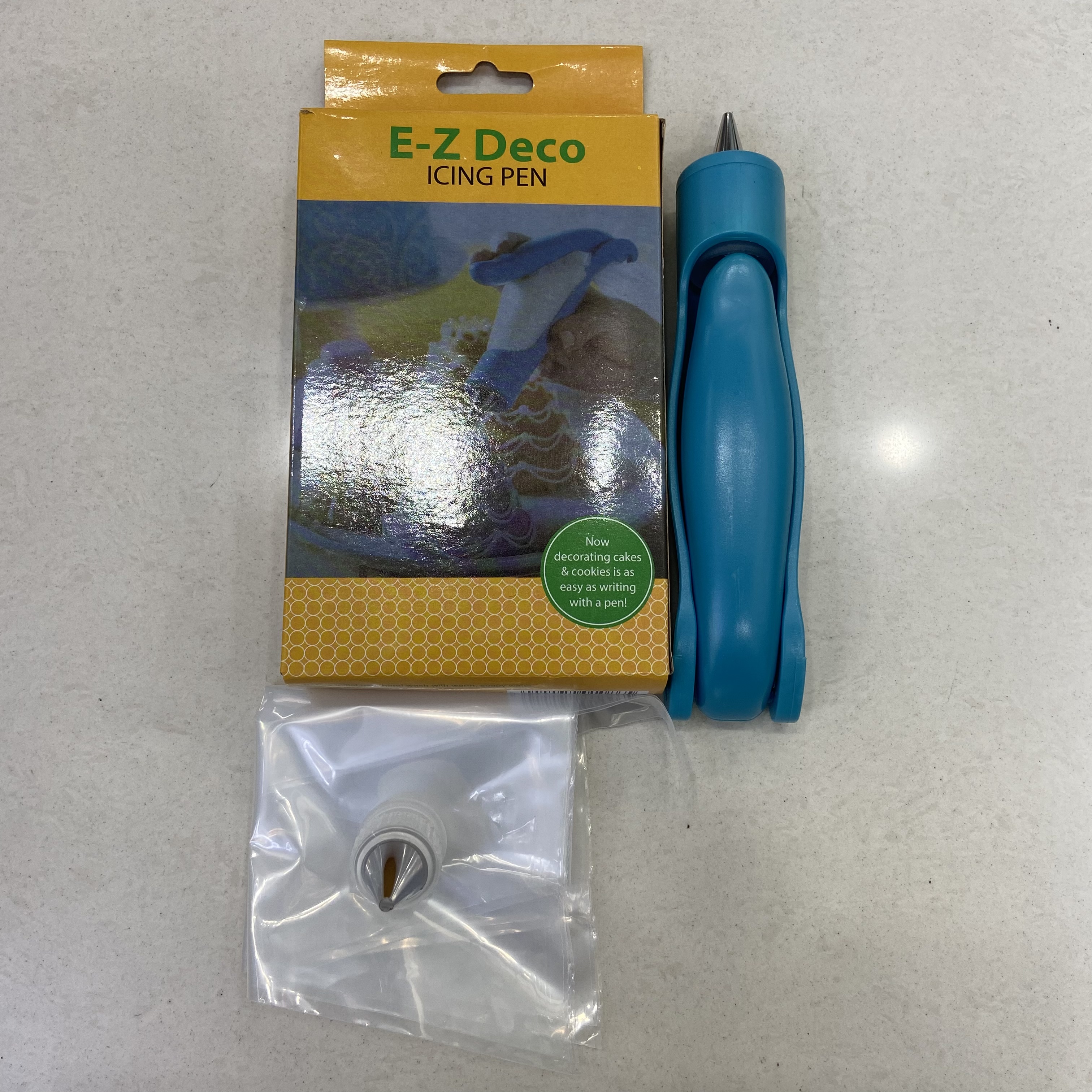 多功能塑料蛋糕烘焙工具裱花枪 挤压裱花笔 Decorating pen