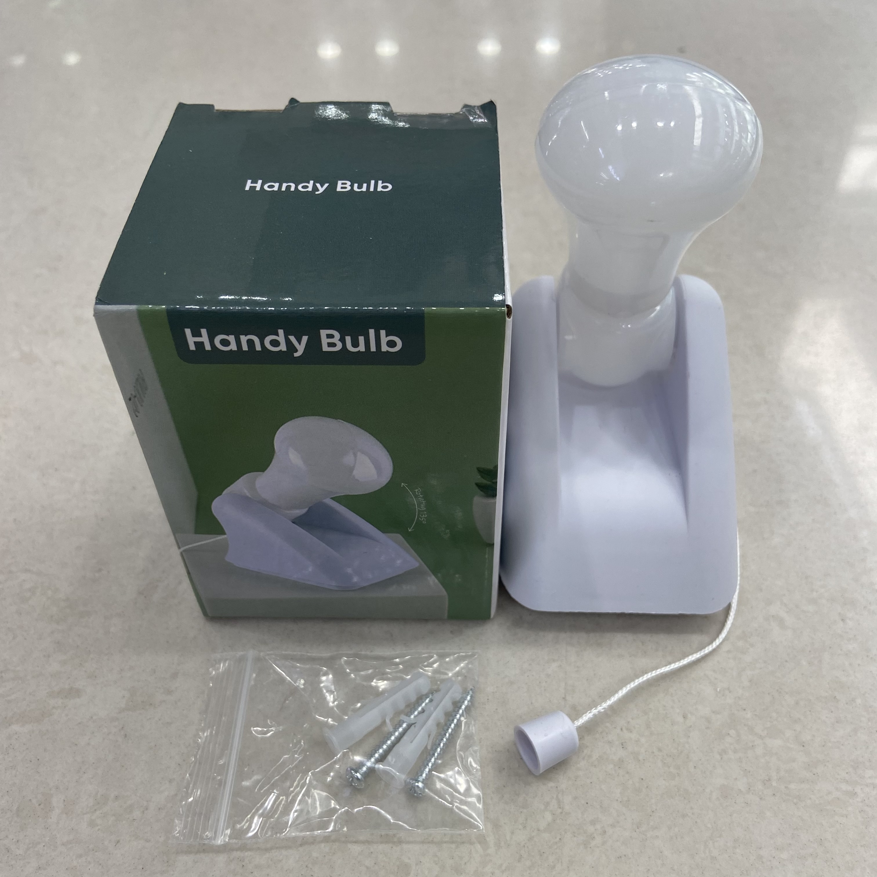 迷你拉线灯拉线电池小夜灯handy bulb床头灯橱柜灯拉线小夜灯泡