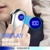 Digital display shaver, men's electric mini razor, smart rechargeable portable shaving razor, official genuine product details Picture