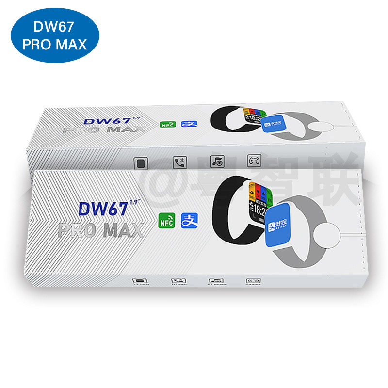 新品DW67 PRO MAX抖音跨境1.9高清大屏无边框S7智能手表 http://detail.m.1688.c详情图3