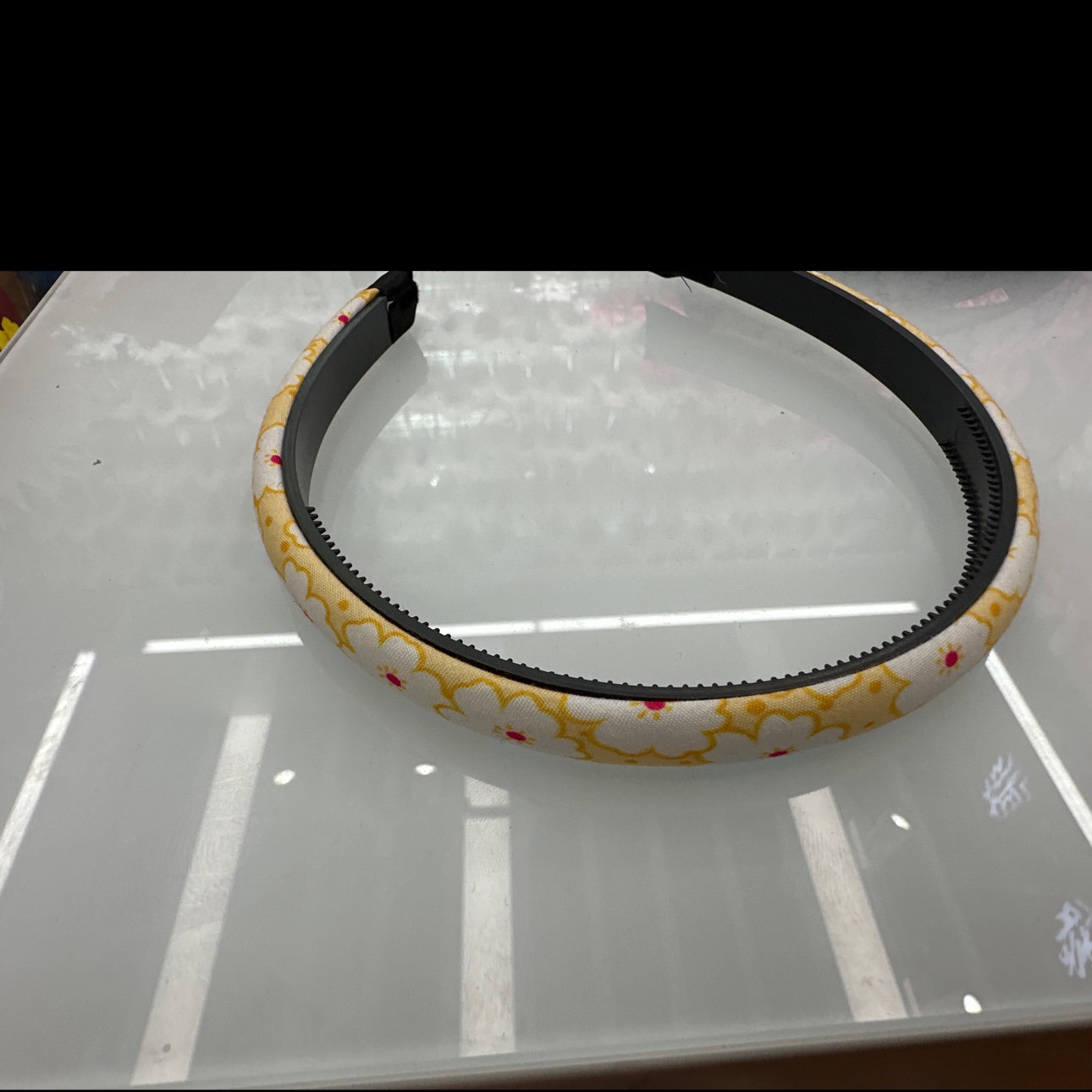 新款点花棉布小海绵有齿头扣，6色，12个装，菲嫦136