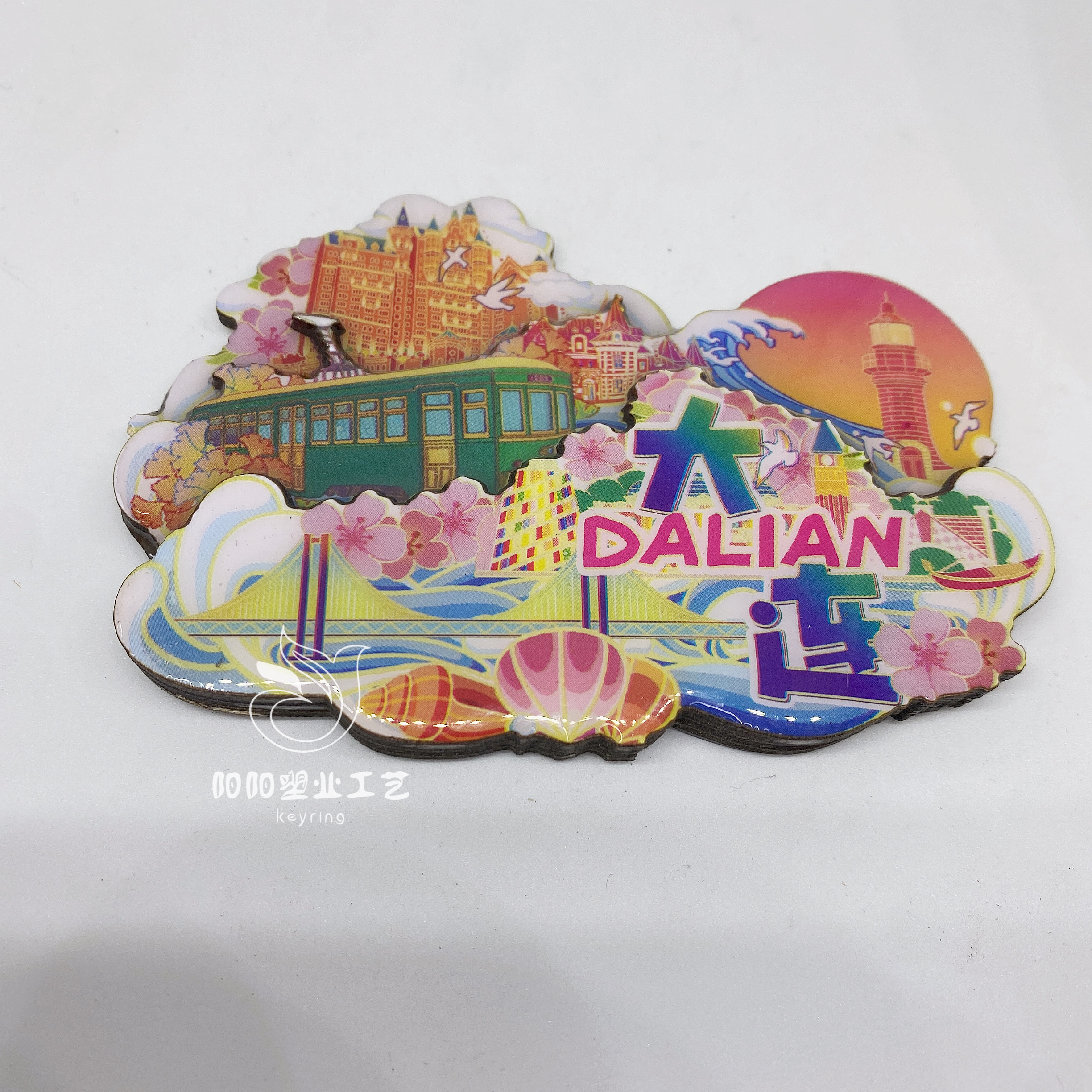Customized refrigerator stickers for urban tourism from manufacturers, wholesale of household daily necessities, souvenirs, gifts, creative magnets and creative accessories Application Scenario