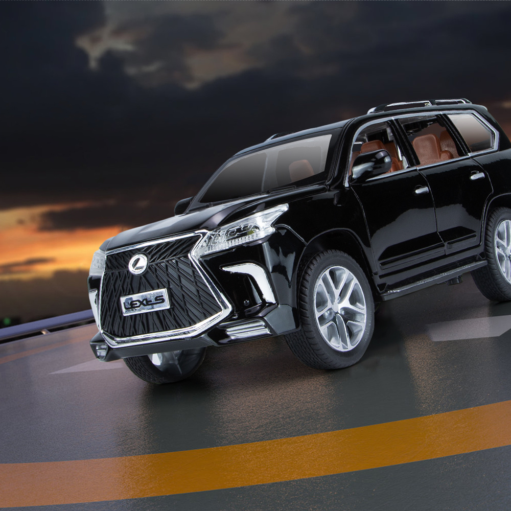 ١: ٢٤ صندوق LX570 Lxe LX570، صندوق الموسيقى الصوتية والصوتية -سداسية العارضة ZY294827 Item Picture