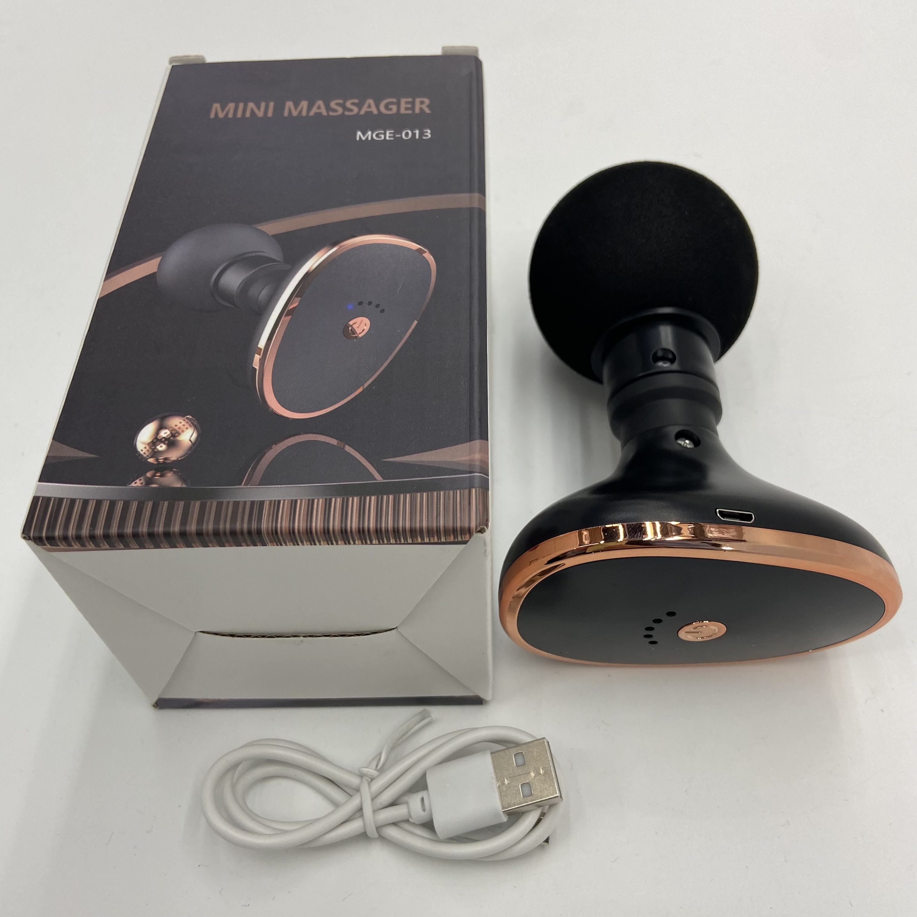 Mini massage device, pocket fascia gun, muscle, cervical and waist massage wonder, relaxation electric fitness shoulder and neck machine