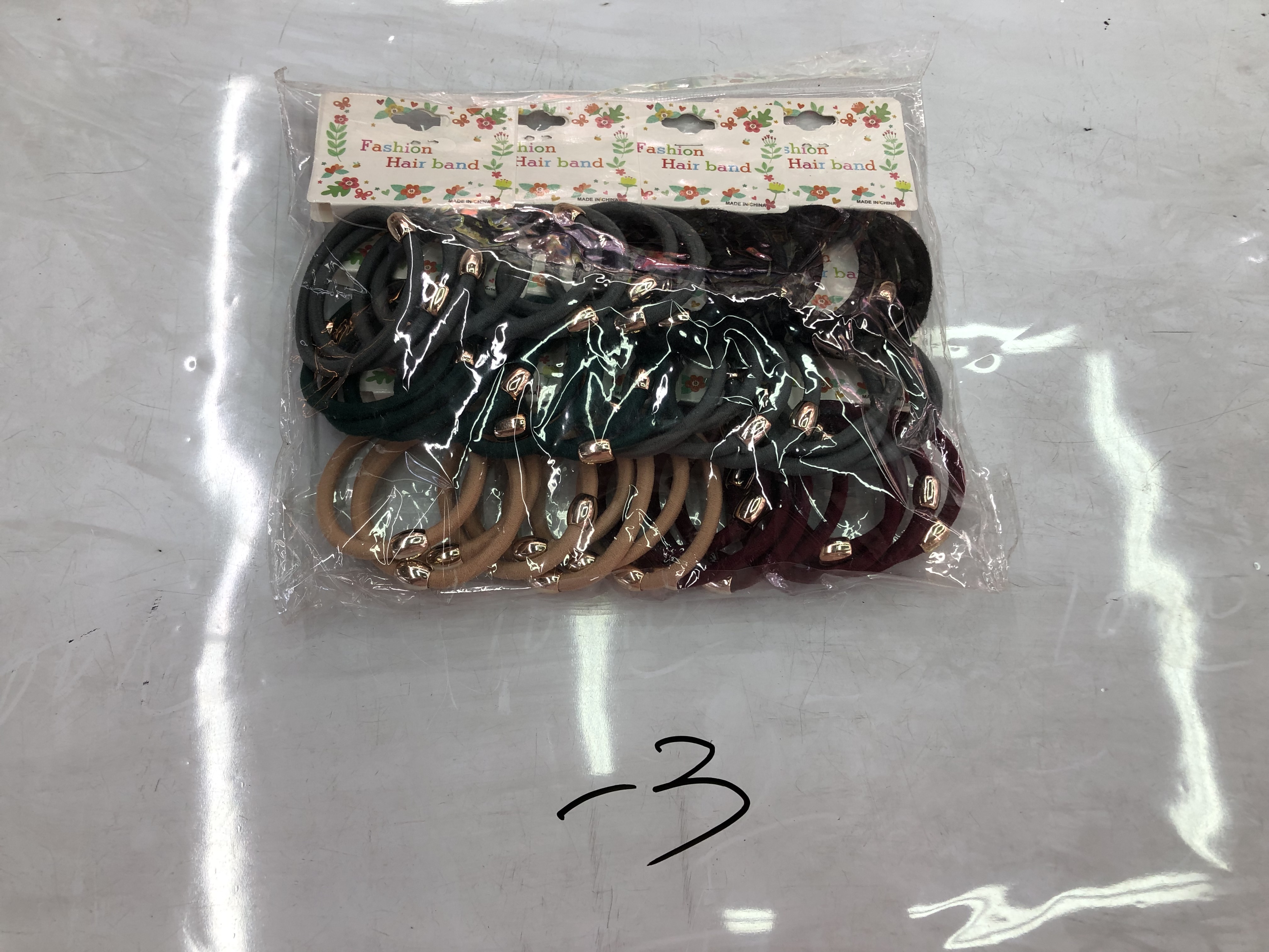 金扣皮筋