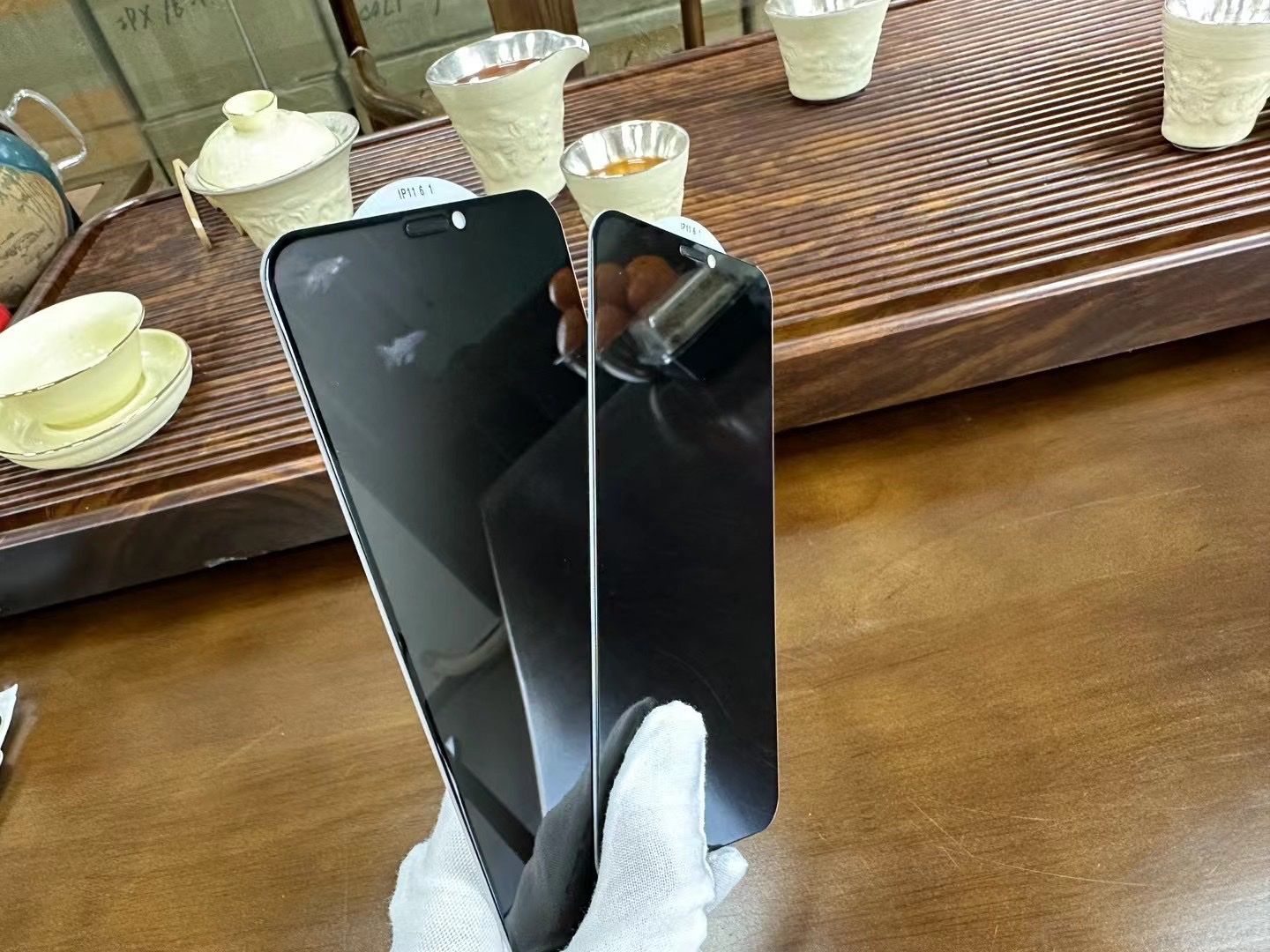 苹果12/14钢化膜360防偷窥iphone11全屏13promax磨砂手机膜 适用 