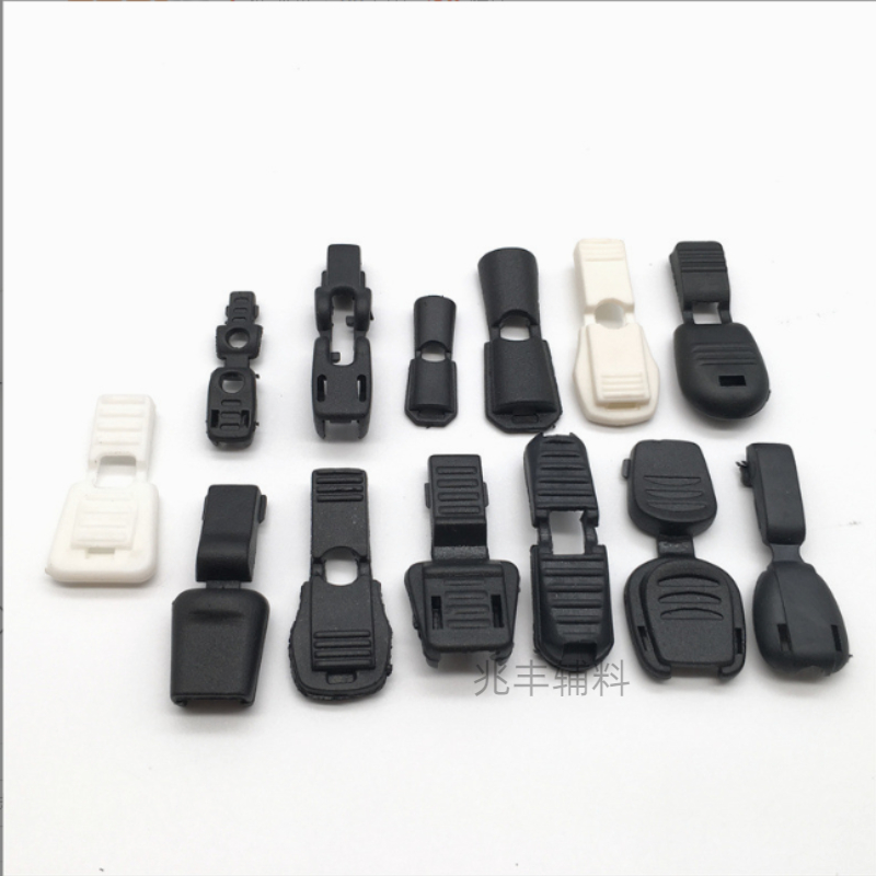 Wholesale file bags, plastic tail clamps, luggage accessories, PP ropes, nylon ropes, clamps, tightening ropes, adjustment anti-slip buckles details Picture