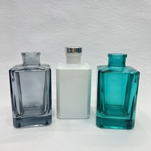 长方玻璃瓶香薰瓶彩色空瓶香水香氛