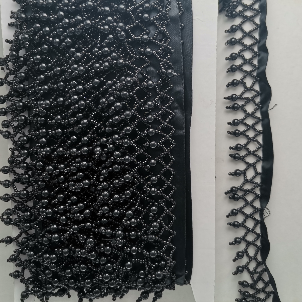 DIY fashion accessories and accessories, drape clothing and skirt hem decoration accessories, long panda rhinestone embellishments, elegant 3893 Item Picture