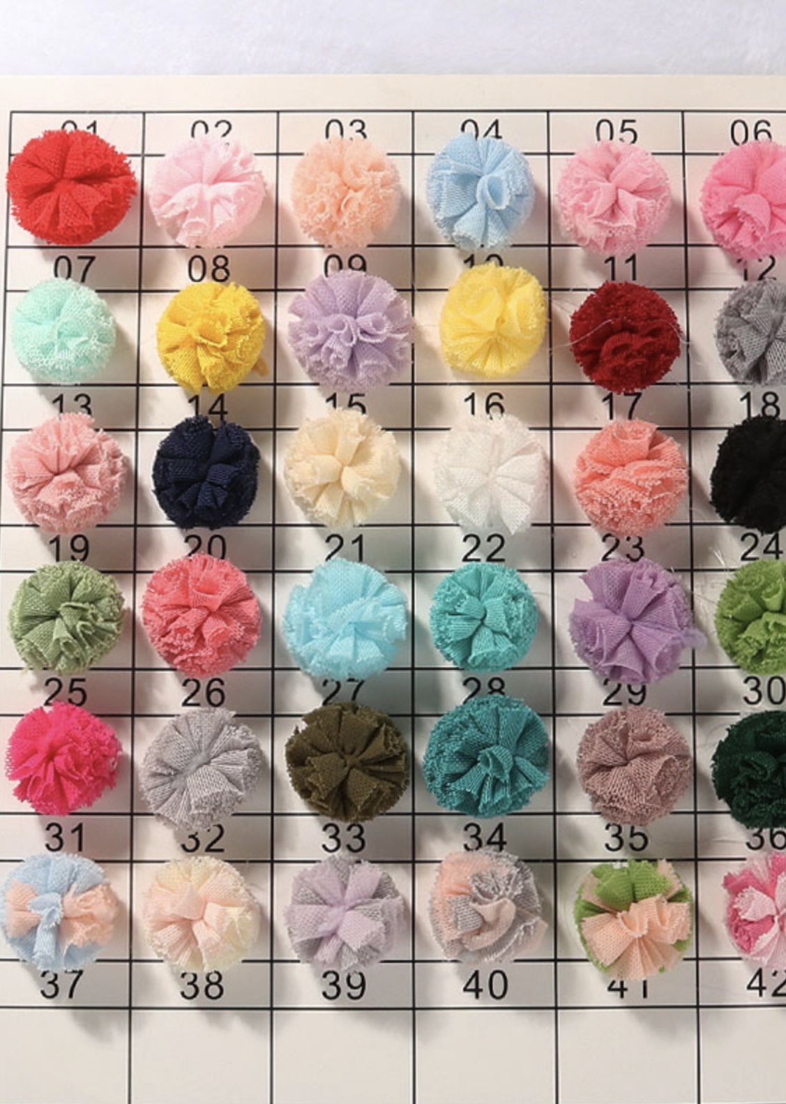 2.5CM han fan mesh pom pom pom pom pom pom pom pom pom pom pom pom pom pom pom pom pom pom pom pom pom pom pom pom pom pom pom pom pom pom pom pom diy accesorios handmade headwear material accesorios decoracion bola