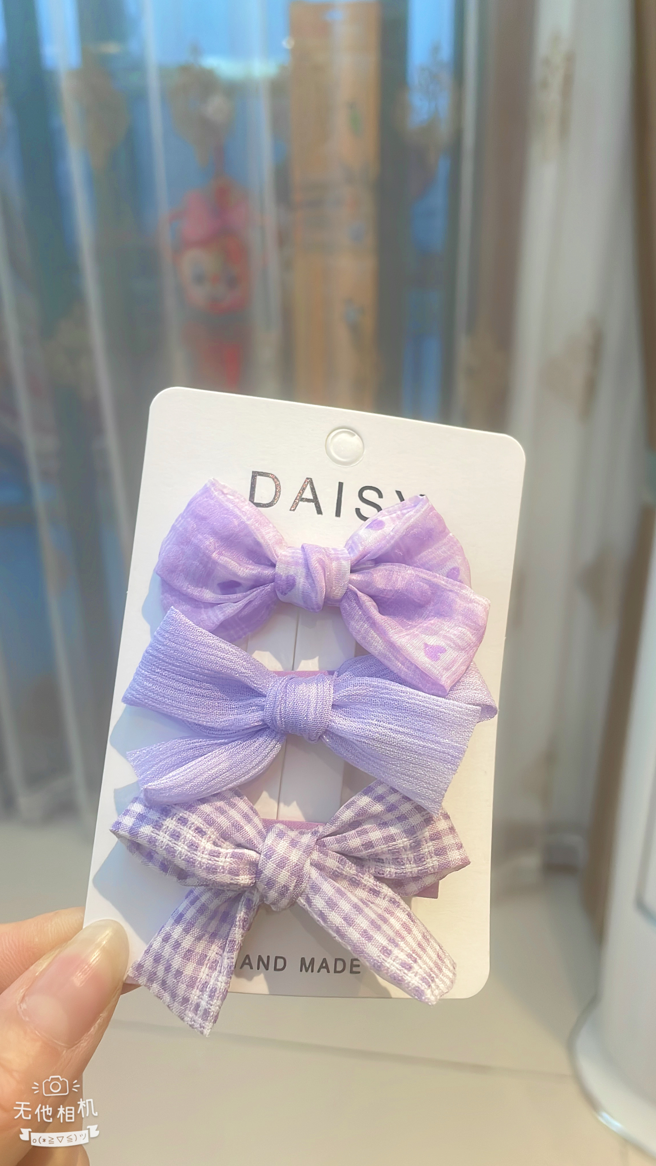 Handmade bow clip Specification image