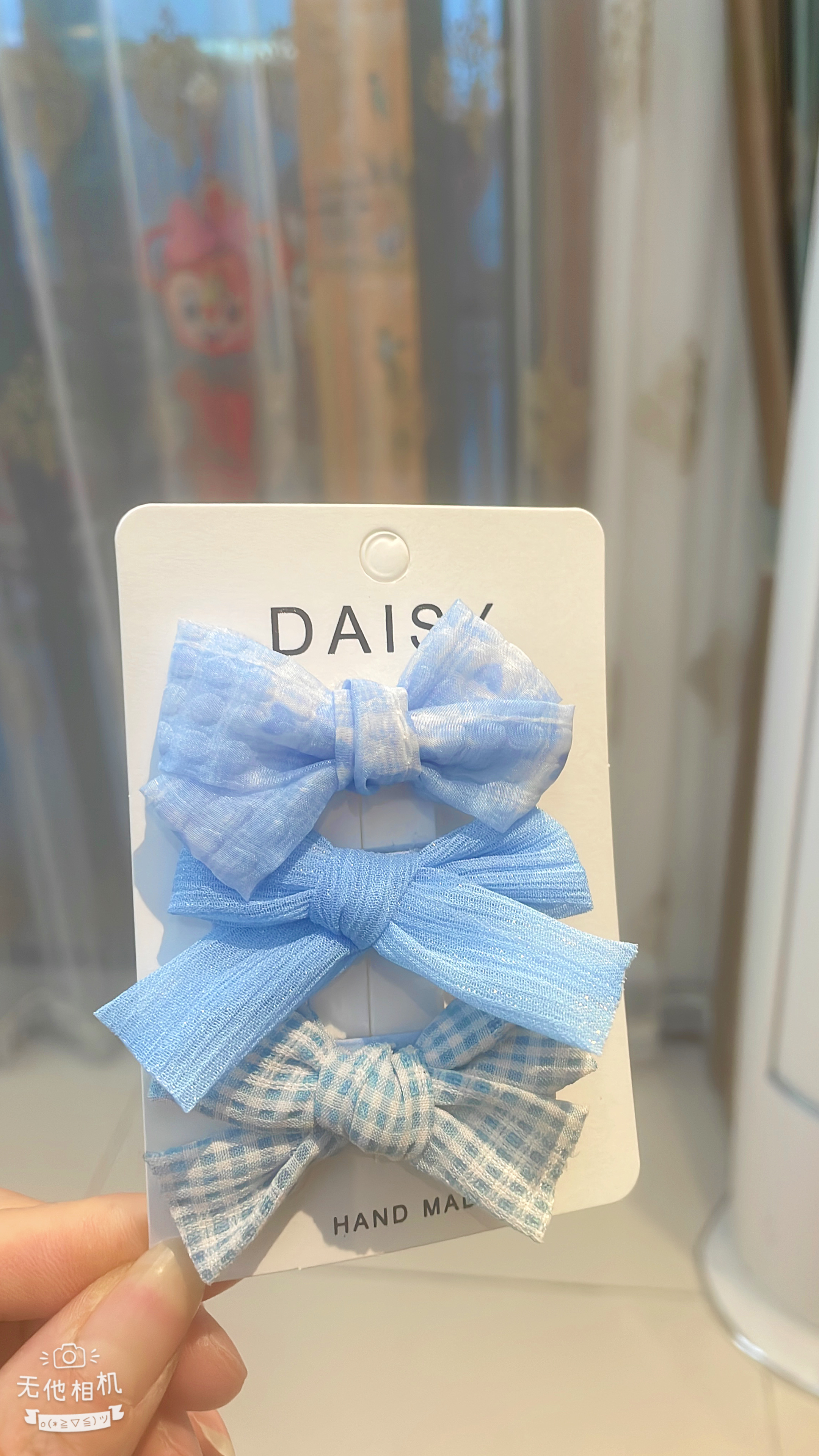 Handmade bow clip Application Scenario