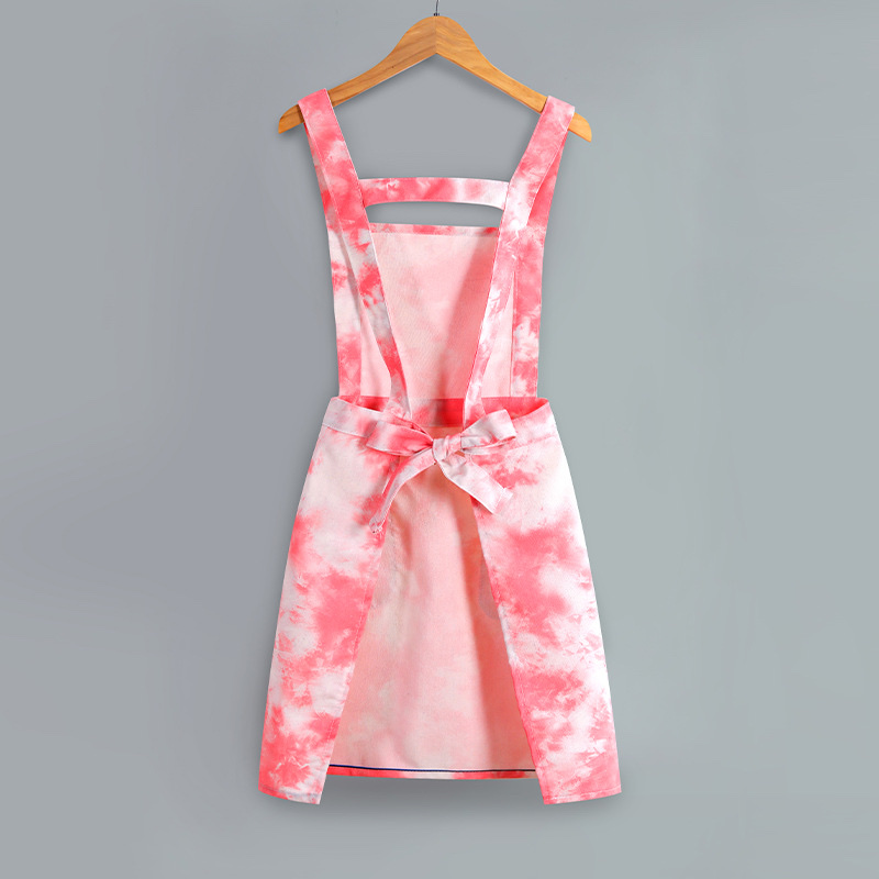 The 2022 new style of apron is a popular summer thin, stylish, cute and durable work uniform for women's dining Specification image