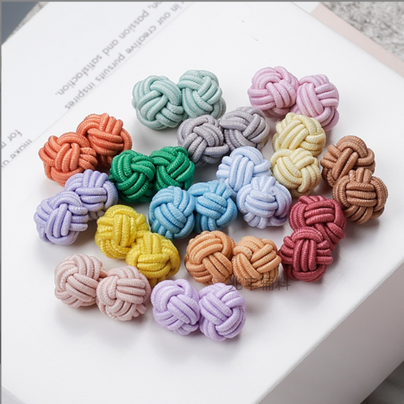 双珠袖扣/弹力袖扣/圆珠盘扣产品图