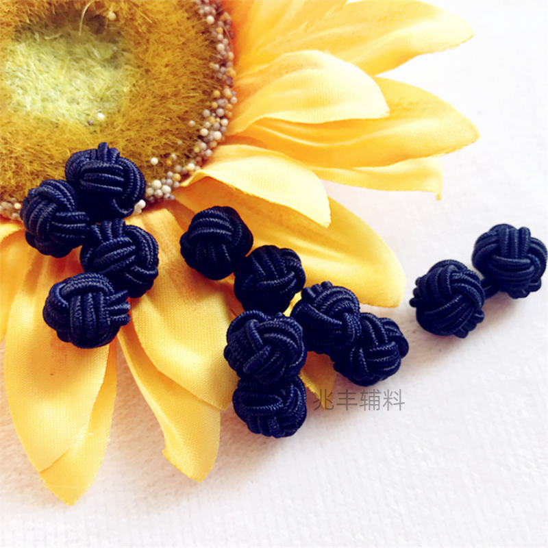 双珠袖扣/弹力袖扣/圆珠盘扣细节图