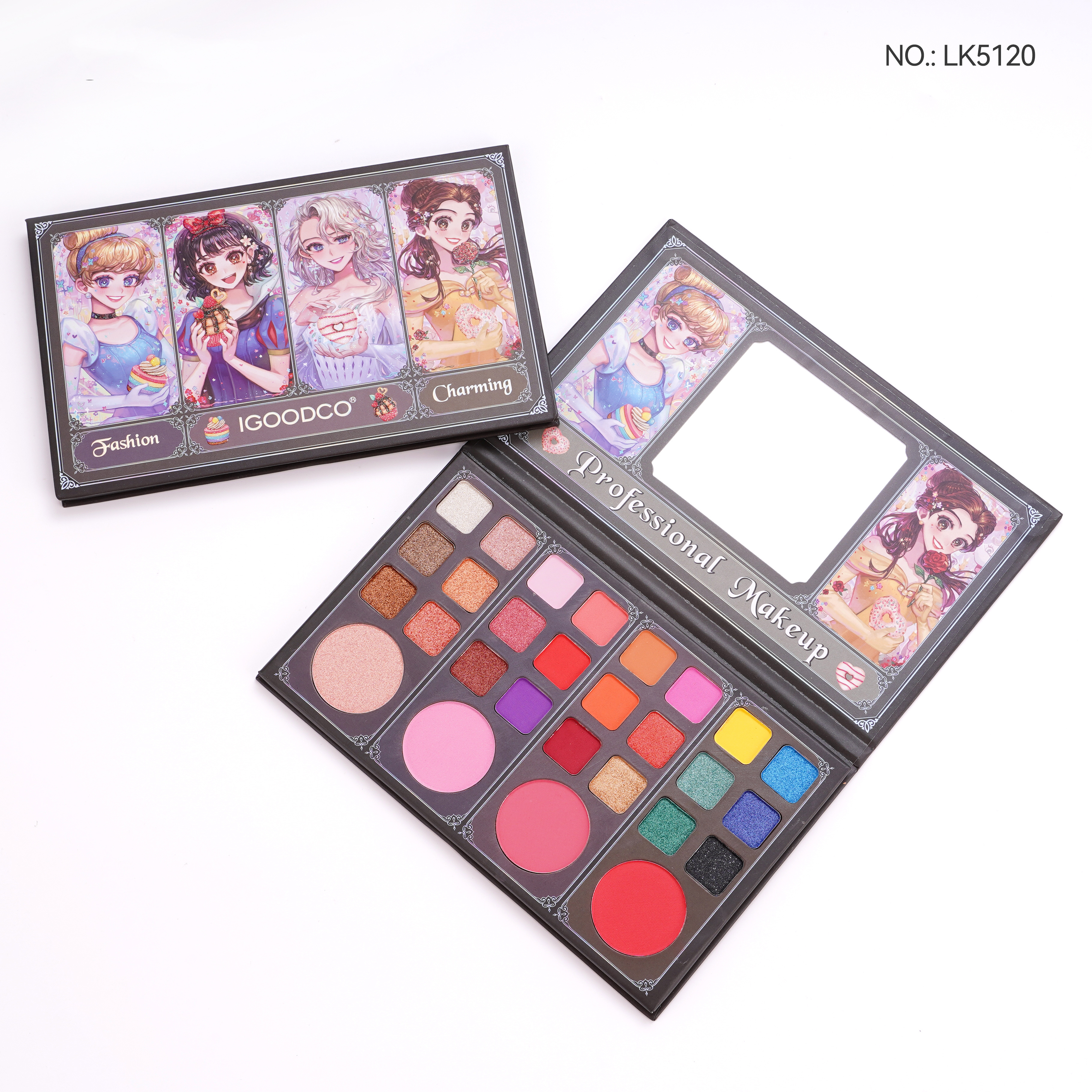 OEM factory direct sales of eyeshadow palette sets Application Scenario