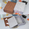 折叠盒/礼品包装盒/丝巾盒白底实物图