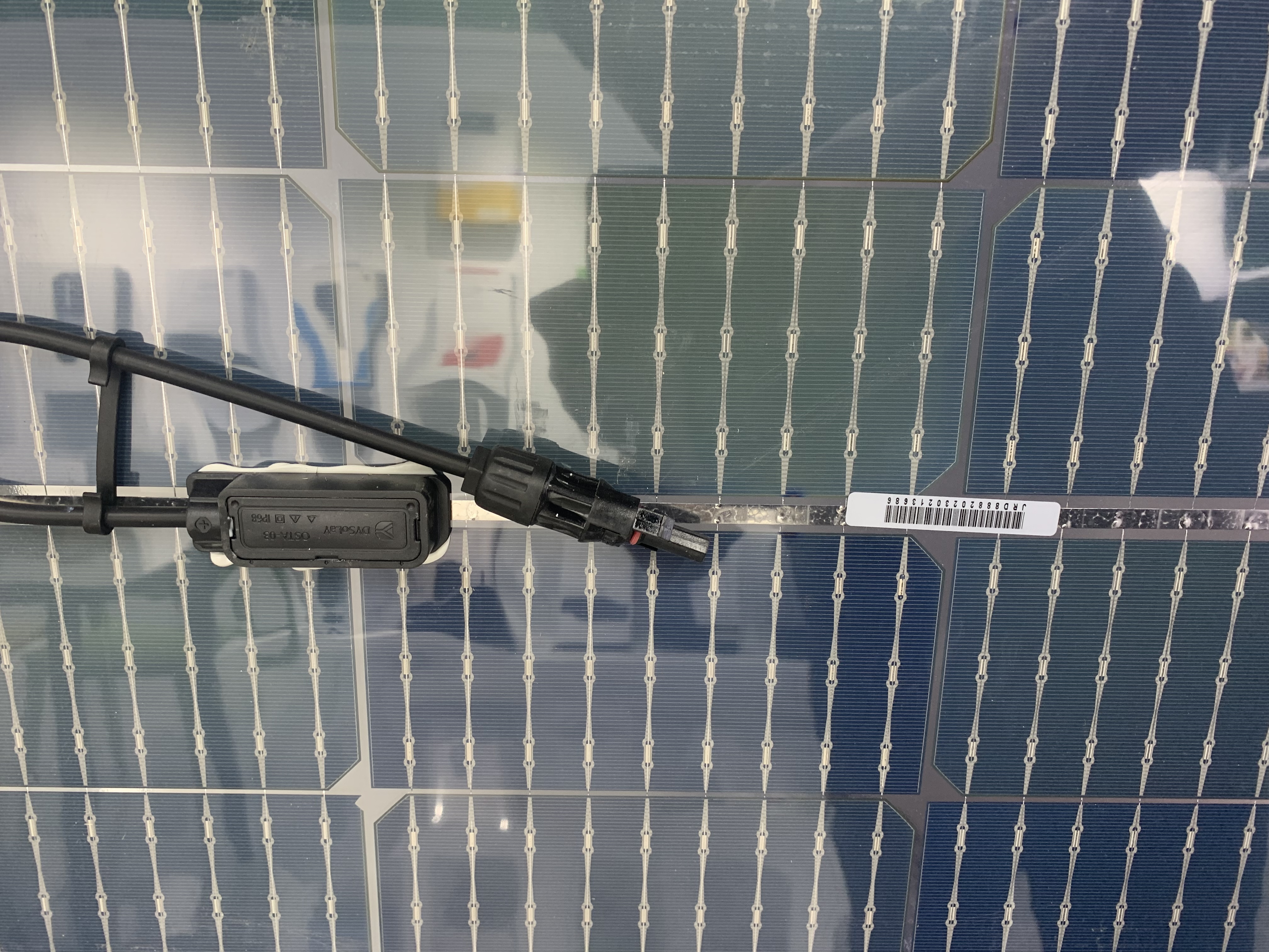 太阳能发电机组实物图