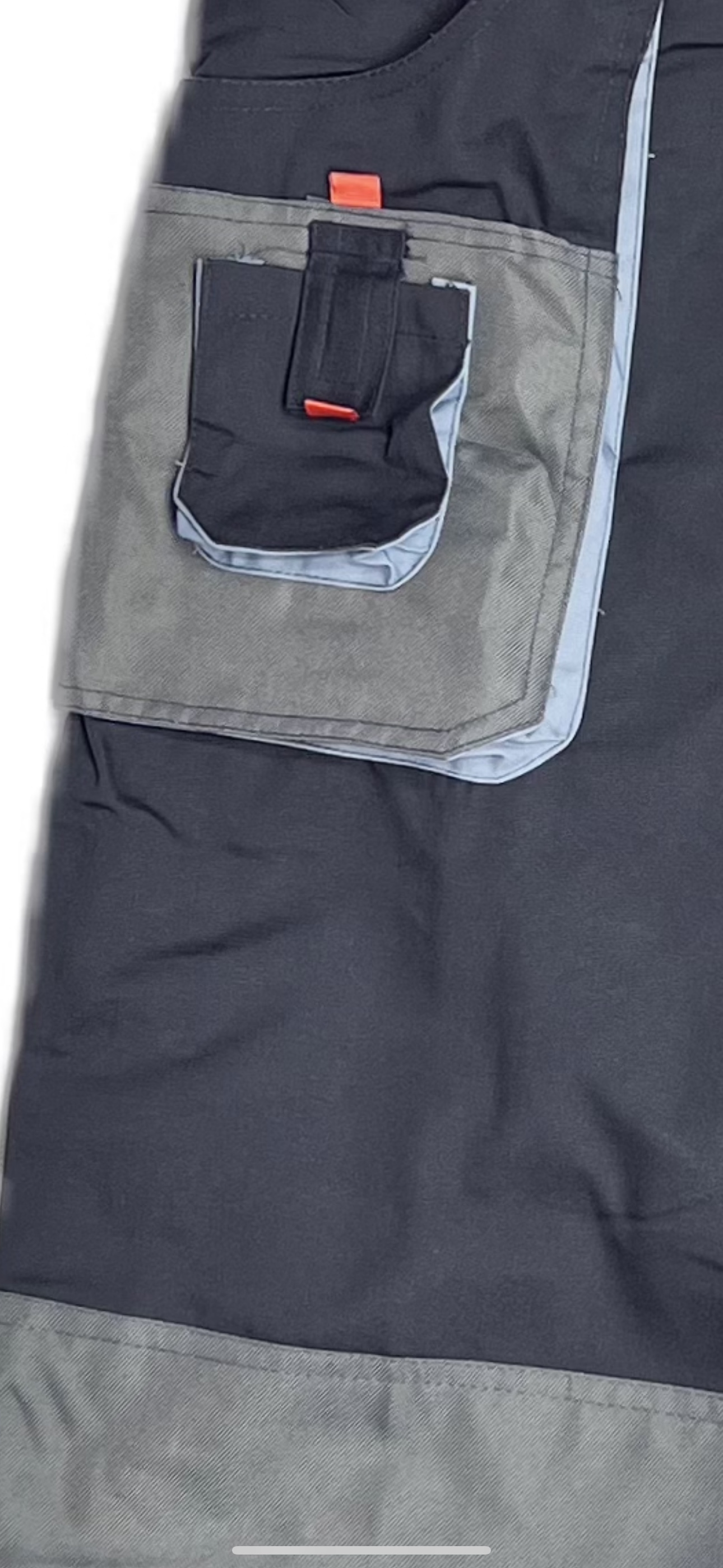 NEO.ZX拼接款背带裤 耐磨背带工装 拼接款背带工作服 多功能服装 可定制详情图3