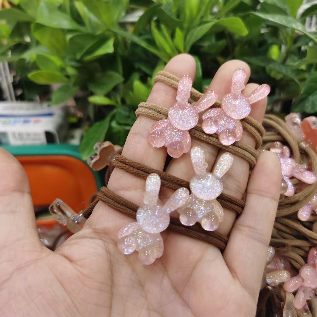 2023年七彩饰品韩版时尚大方可爱头绳，时尚潮流，精致优雅。57