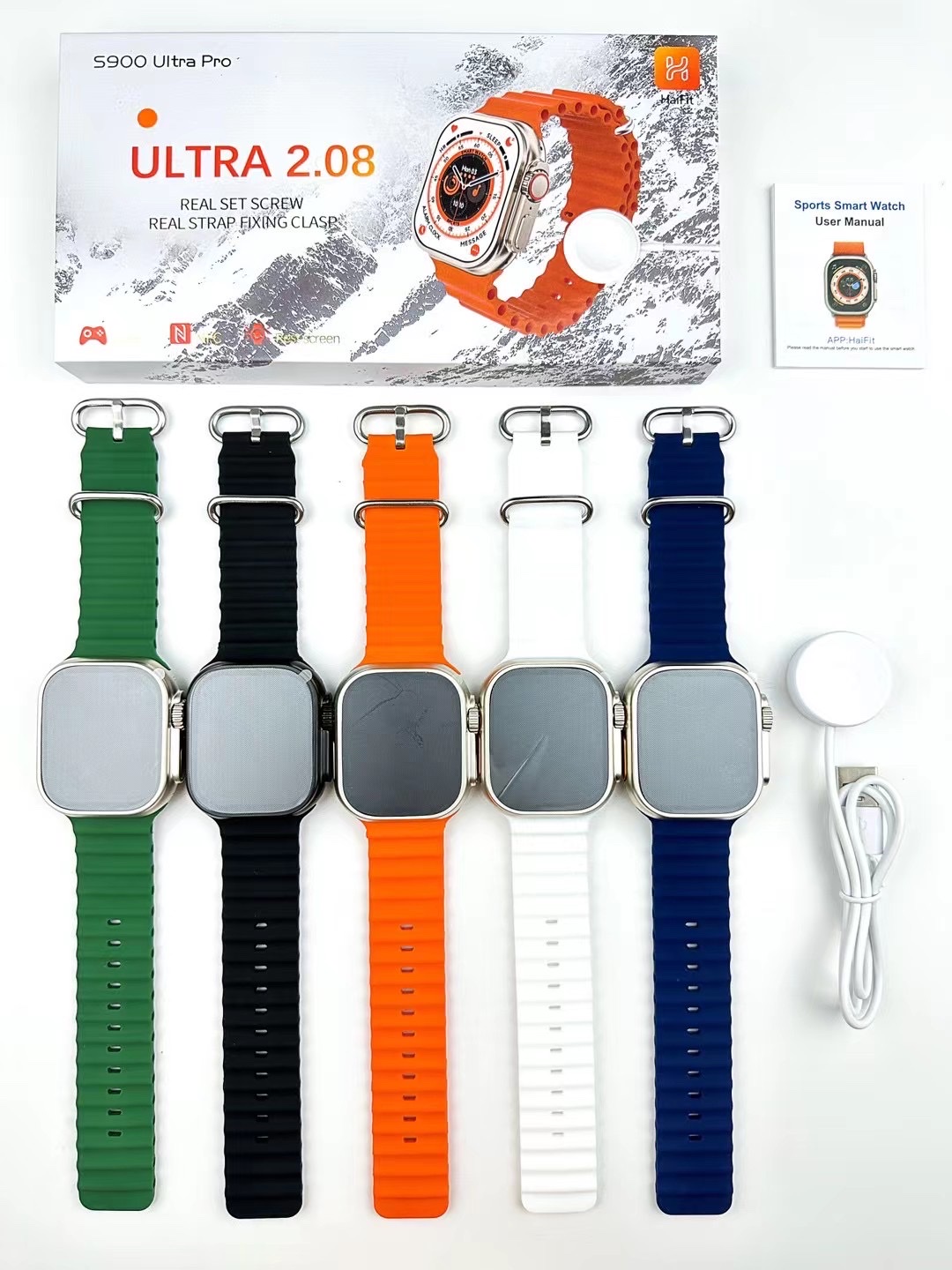 新品💢S900 Ultra Pro高配版 智能手表可蓝牙通话智能运动