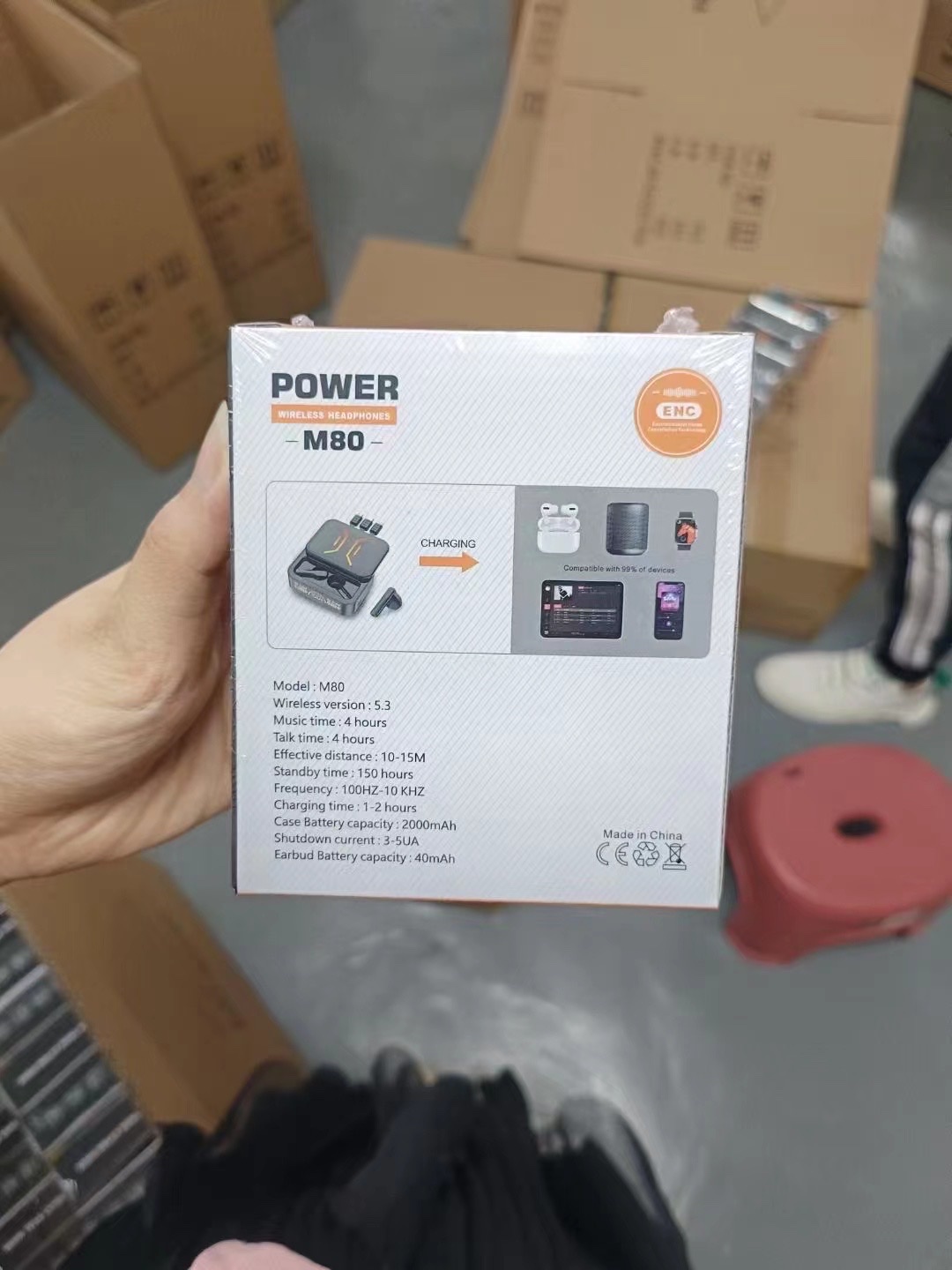 蓝牙耳机产品图