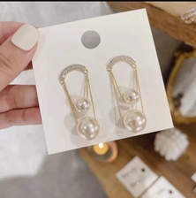 韩版流行珍珠耳环