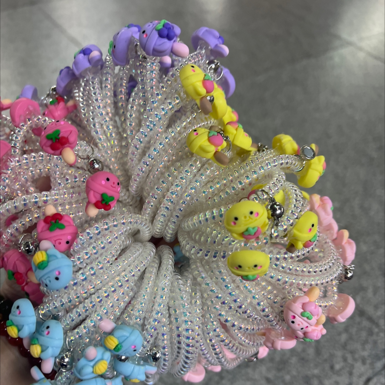 皮筋/彩色皮筋/头花细节图