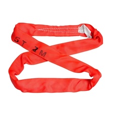 单环扣，10T5M. 彩色柔性吊装带 高强度合成纤维起重吊带 环形柔性吊带 