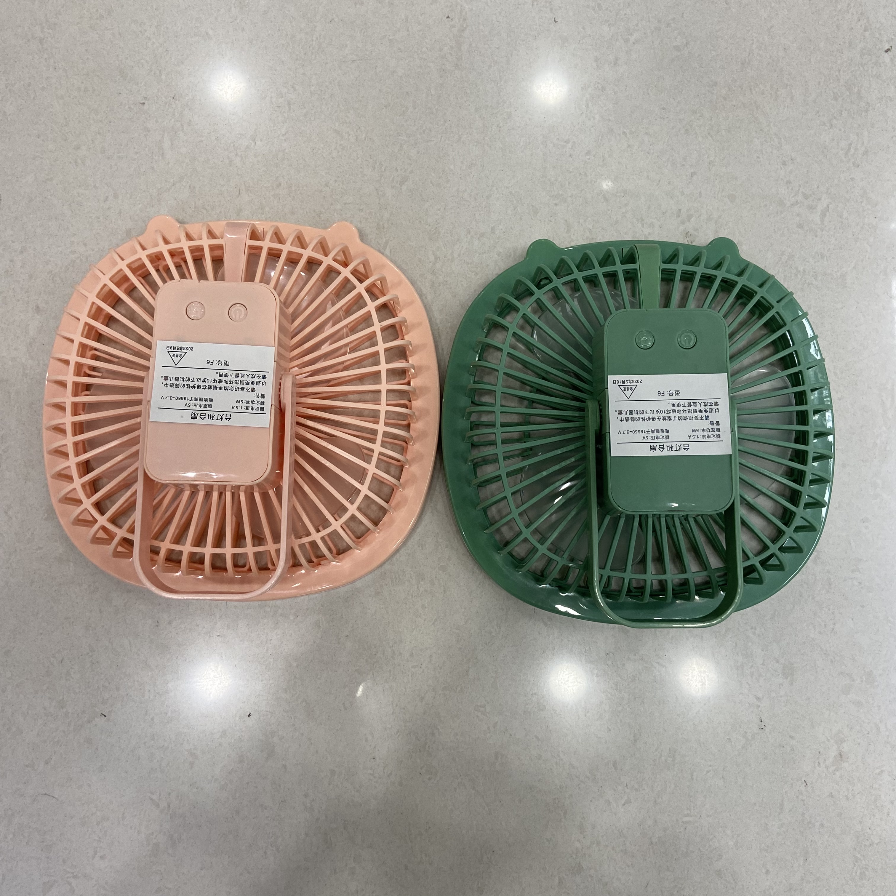 台灯和台扇细节图