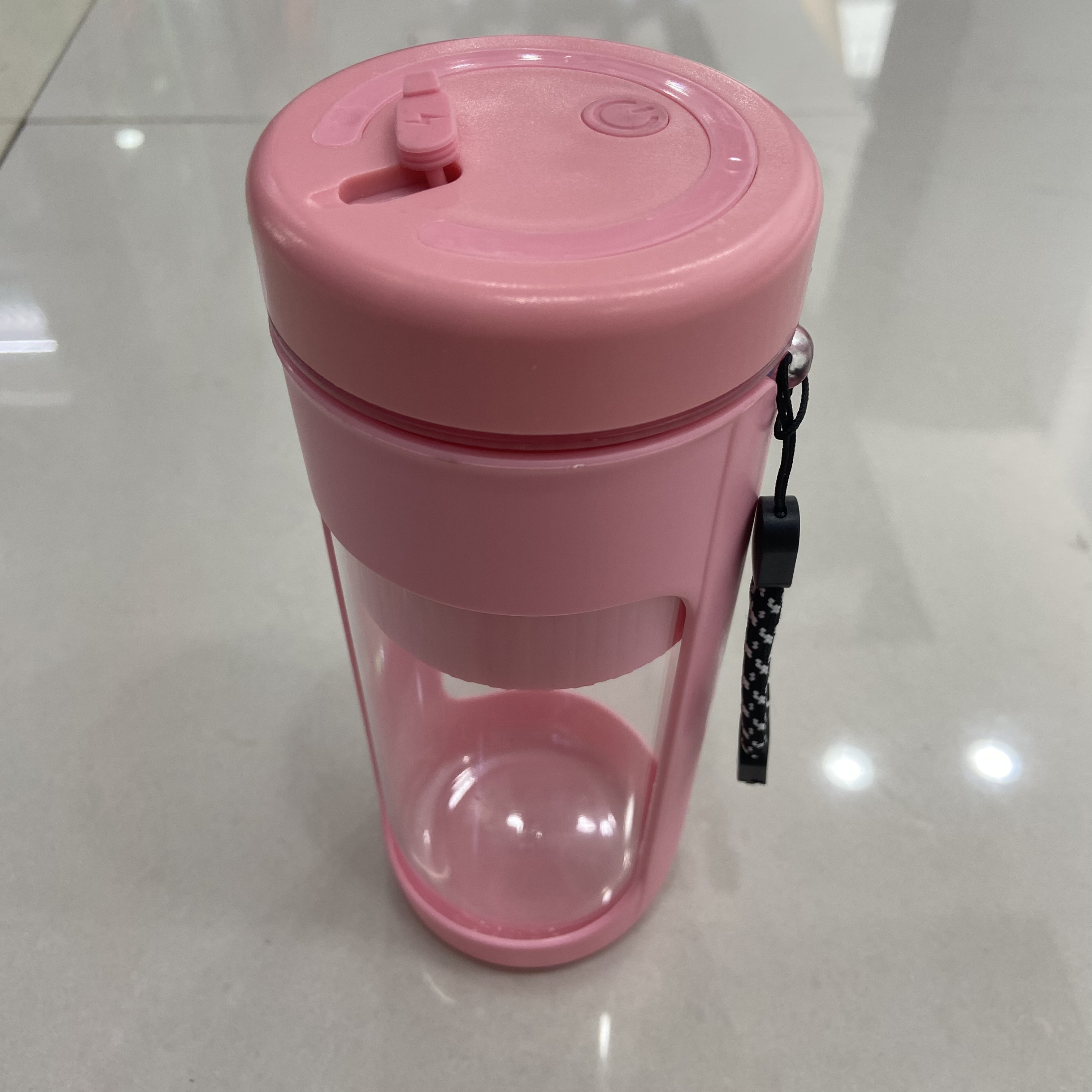 Large-capacity double-layer electric juicer cup, portable 6-blade head small juice cup, USB wireless charging juicer Specification image