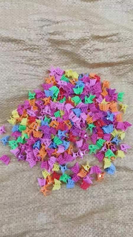 蝴蝶/鲜艳色/塑料细节图