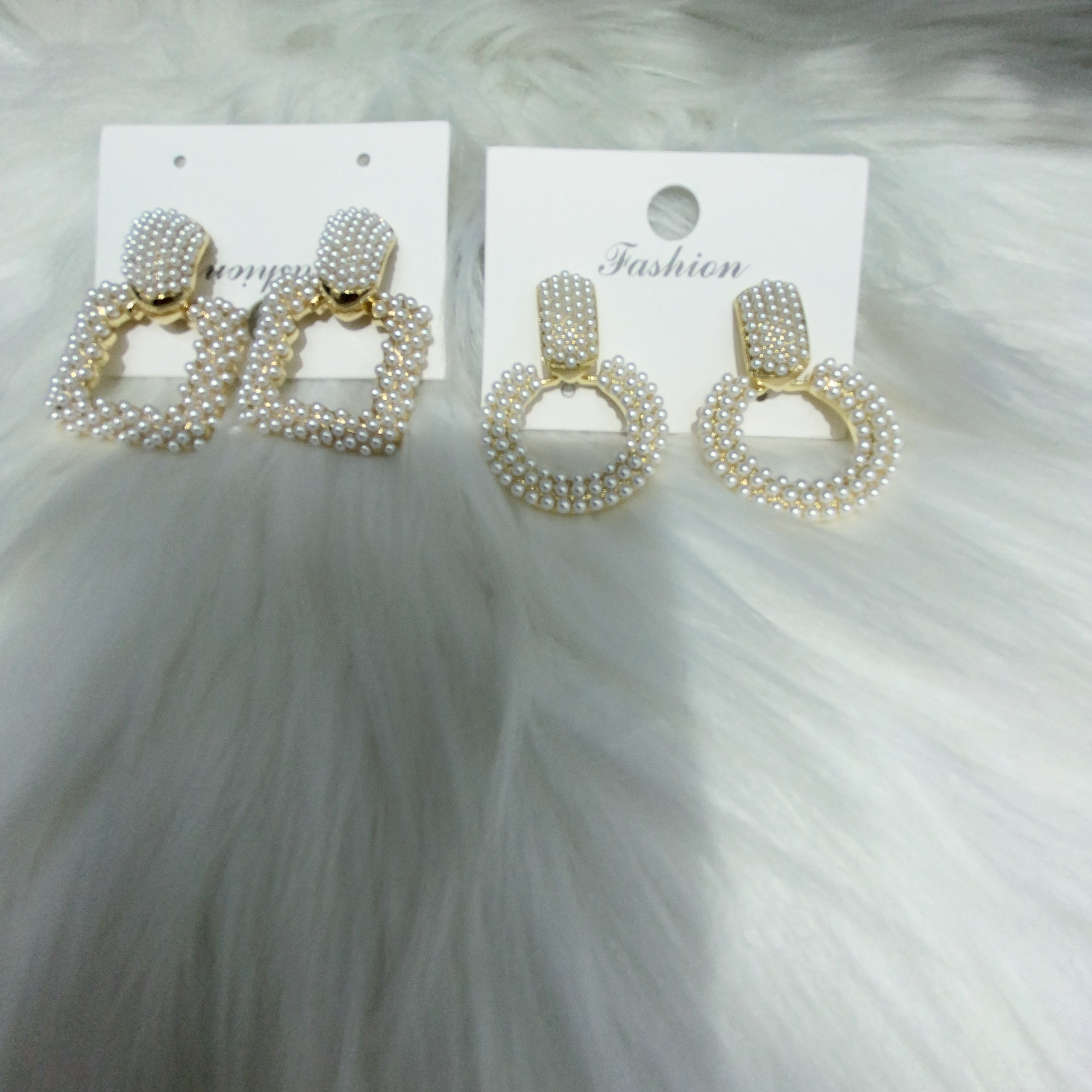 European and American fashion earrings