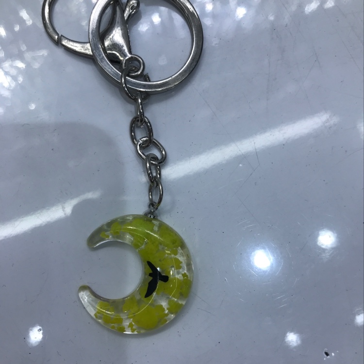 月亮钥匙扣