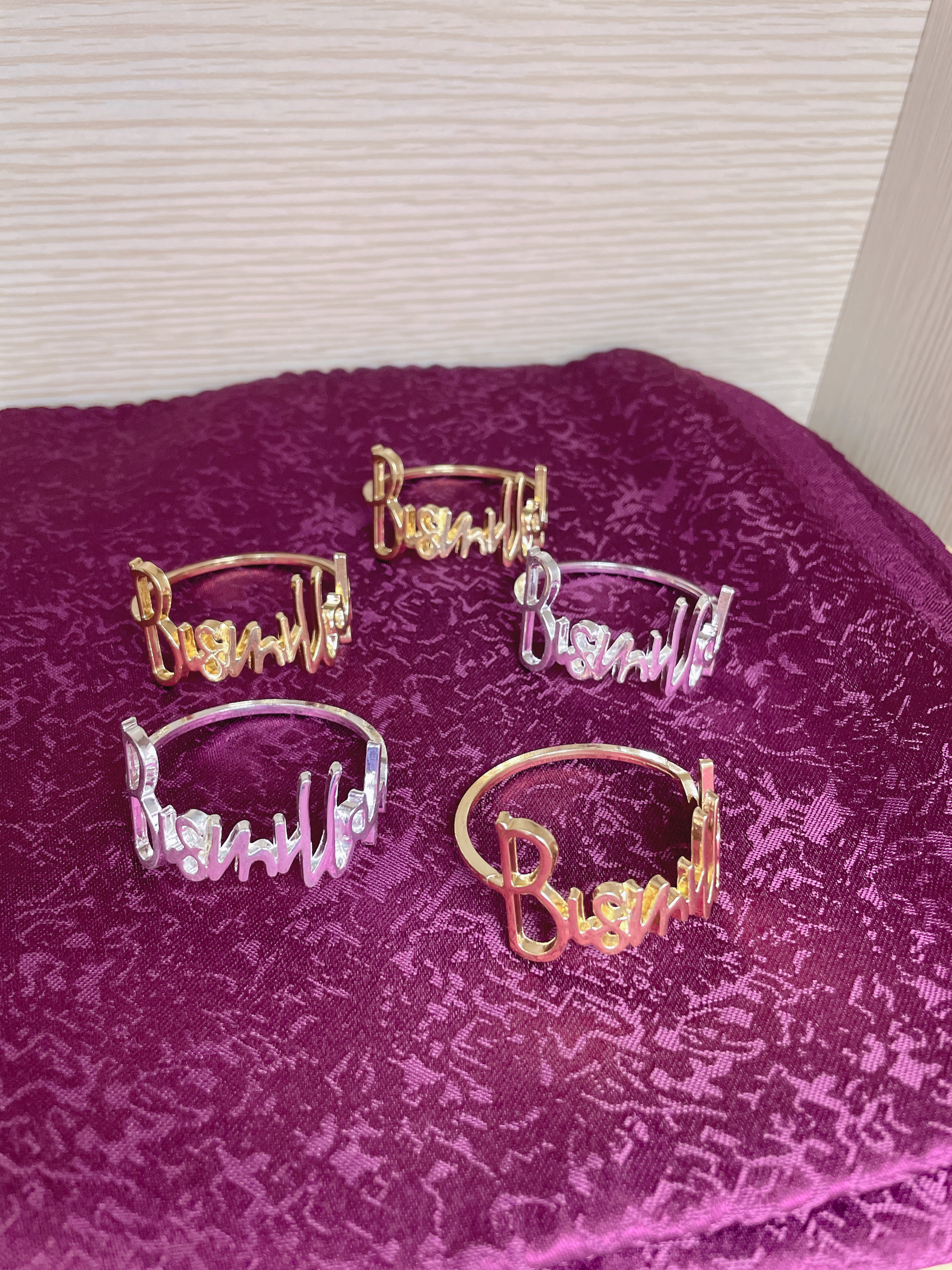 婚庆用品/饰品/餐巾环细节图