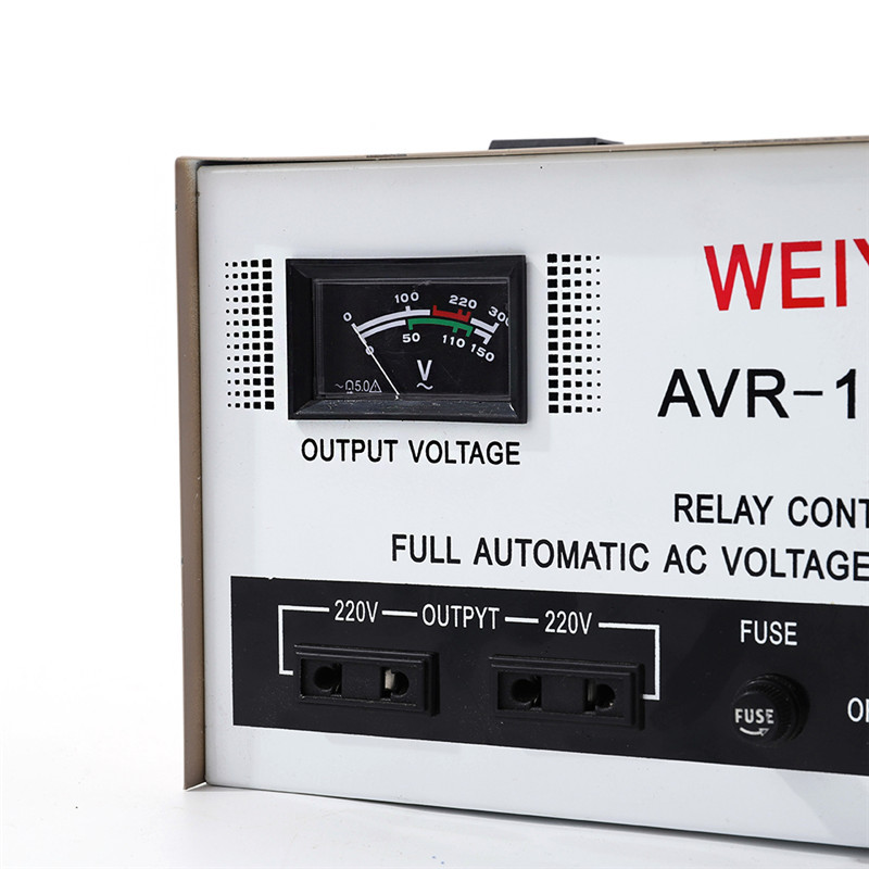 Voltage stabilizer AVR-500VA 1000VA for export supply, AC 220v fully automatic computer refrigerator voltage stabilizer Specification image