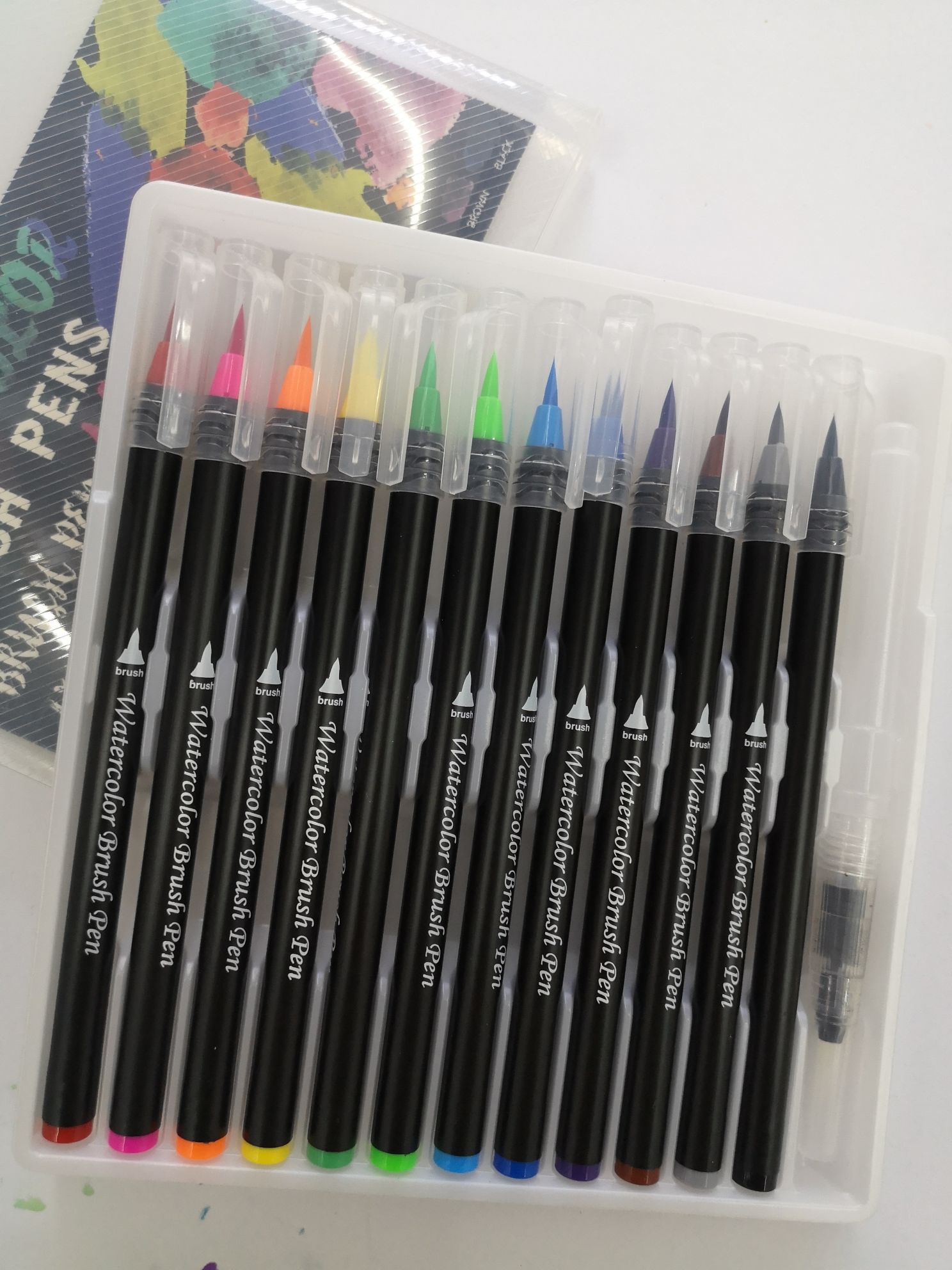 水溶彩色笔，软头笔产品图