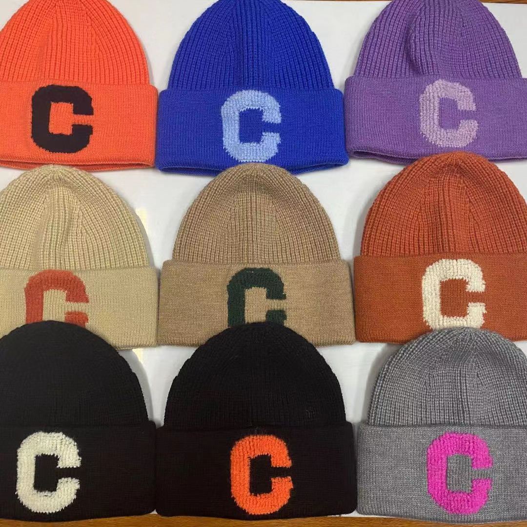 Autumn and winter knitted hats, fashionable and warm, thickened headscarf accessories, ladies' versatile hats, windproof and ear-protecting headscarves, adjustable headscarf accessories