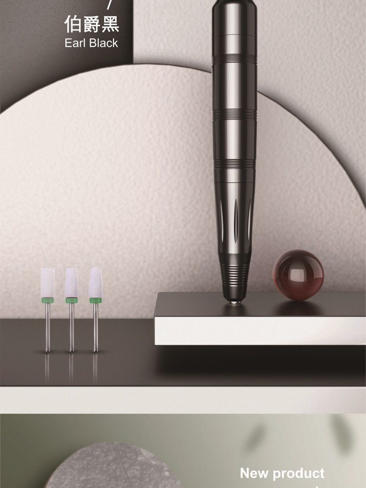 新品美甲打磨机卸甲打磨抛光笔试磨甲器迷你电动美甲工具打磨机详情1